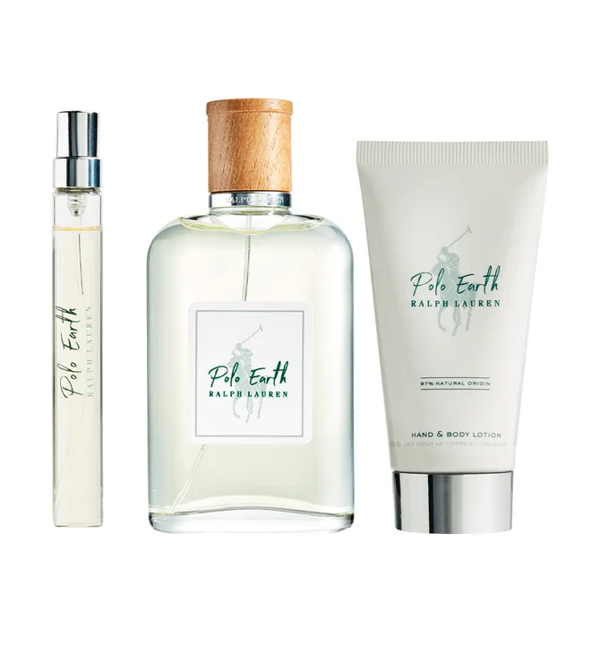 Ralph Lauren Polo Earth Mens EDT Set 3.4 3Pc